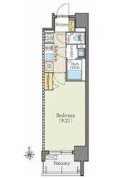 志賀本通駅 徒歩1分 5階の物件間取画像